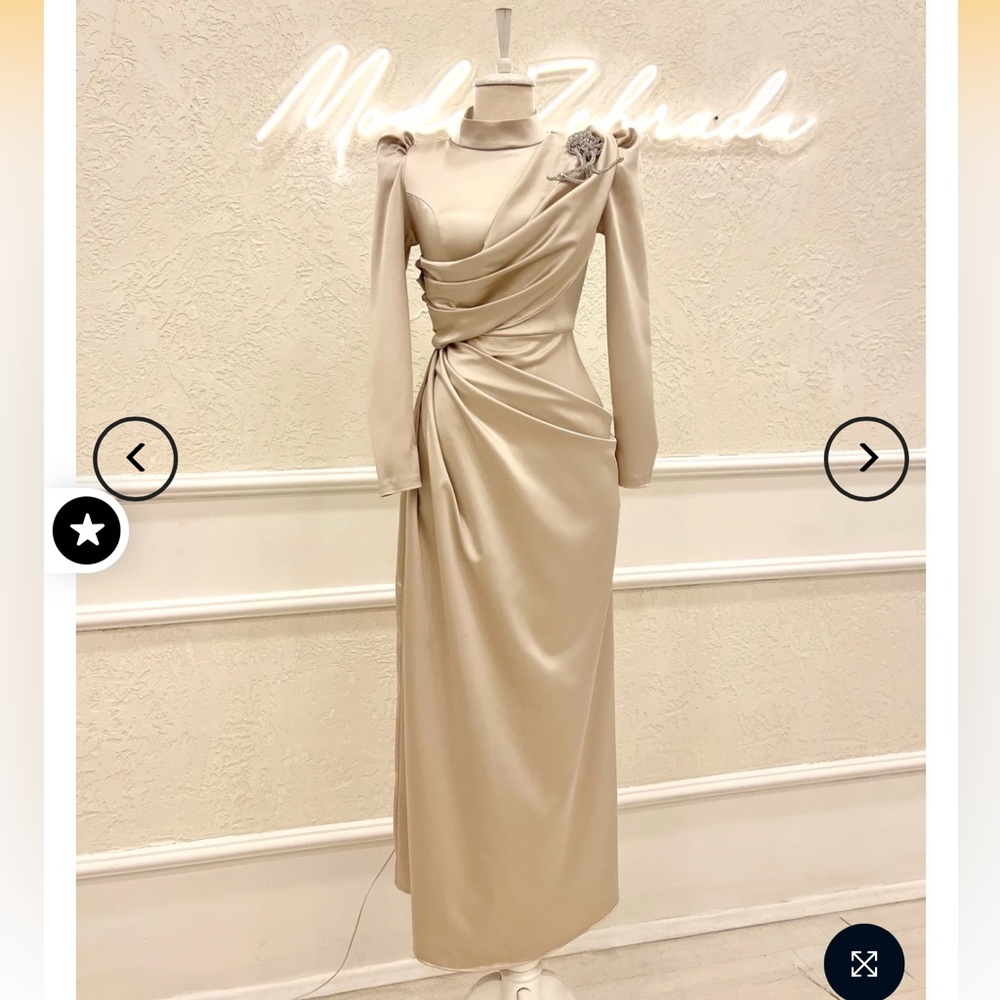 modest turkish formal dress